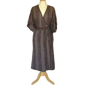 Vintage Roncelli Acrylic Sweater Wrap Dress